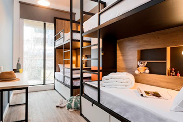 ¿Hostel  o hotel?